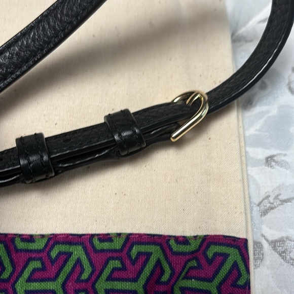 Tory Burch Black and Gold Crossbody Bag - Picture 9 of 9